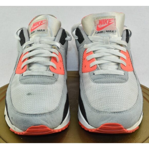 Nike Air Max 90 Infrared OG classic CT Mens Shoes Size 13 Gray/Black Sneakers - Picture 2 of 12